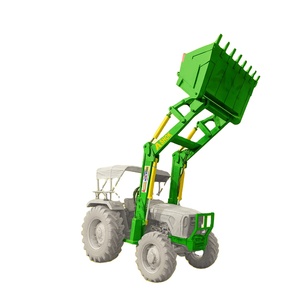 Ashok Metal Works AMWCLD – Godet rotatif pour chargeuse de chantier, compatible avec tracteur Sonalika, hauteur de levage 16 pieds, hauteur de déchargement 13 pieds - Product Image 1