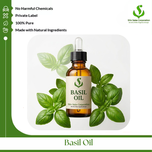 Premium Basil Oil Producer Offering Export Quality Packaging for Cosmetic Hair Care Personal Care and Fragrance Applications - Product Image 1