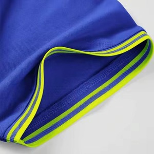 Polo de Golf de Manga Corta para Hombre, Tejido, Deportivo, Ligero, Transpirable, de Secado Rápido, con Cuello en Contraste y Logotipo Frontal OEM - Product Image 6