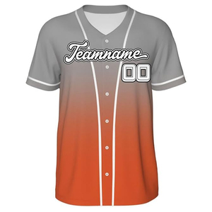 เสื้อเบสบอลย้อนยุคแบบยูนิเซ็กซ์สั่งทำขายส่ง ผ้าฝ้ายออร์แกนิค 100% พิมพ์ลายด้วยความร้อน ระบายอากาศได้ดี น้ำหนัก 240 กรัม ปรับแต่งได้ - Product Image 2