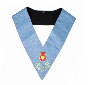 Almoner <b>Collar</b> MASONIC REGALIA OFFICER'S MACHINE FRENCH RITE FREEMASON <b>COLLAR</b> with BEADS FASHION - Product Image 1