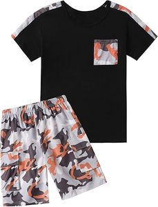 Conjunto de Camisa y Pantalones Cortos de Verano para Hombre, Traje Casual de Dos Piezas, Ligero y Transpirable, Venta al Por Mayor - Product Image 5