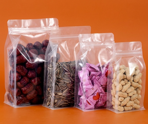 Bolsas de Plástico Reciclables con Cierre Superior, Estabilidad Excepcional, Protección Máxima, Grado Alimenticio, Tamaños Personalizados, Bolsas Selladas de 8 Lados, OEM/ODM - Product Image 3
