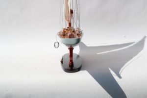 Modelo de Barco de Vela de Madera Hecho a Mano - Yate de Carreras Clásico Clase J con Acabado Pintado, Modelo a Escala para Decoración del Hogar, Ranger Pintado - Product Image 3