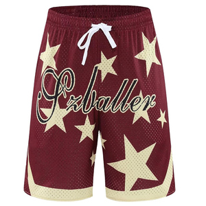 Double Layer Solid Mesh <b>Shorts</b> High Quality Breathable Eco-Friendly Quick Drying Men <b>Women</b> Custom Sublimation Gym <b>Basketball</b> - Product Image 2
