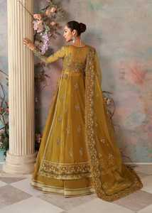 Elegant <b>Red</b> Embroidered Organza Ball Gown With High Neck Full Sleeves Handmade Floral Wedding Dresses Indian Party Dresses Women - Product Image 2