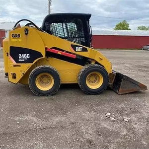 Chargeuse sur pneus Caterpillar CAT246, poids opérationnel de 3 tonnes, godet de 0,35 m³, CAT246D, CAT262D, CAT246C - Product Image 1
