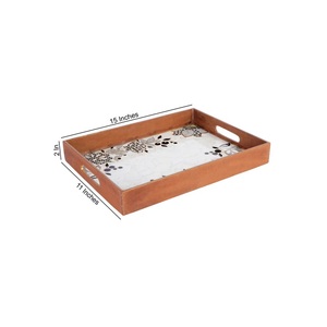 Premium Enamel Serving Tray Enamel Tray with Smooth Edges Enamel Tray Enamel Tray Bulk Supply Enamel Tray for Gift Items - Product Image 4