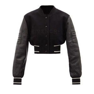 Chaquetas Varsity Personalizadas al por Mayor para Mujer, Chaquetas Letterman de Lana y Cuero de Primera Calidad a Precios Razonables - Product Image 4