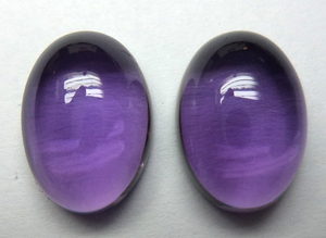 Venta al por mayor de amatista púrpura de calidad superior, corte de cabujón de forma ovalada, fabricación de joyas naturales, lote de piedras preciosas sueltas a bajo precio - Product Image 2
