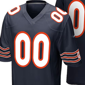 New Season 32 Teams American Football Jersey High Quality Heat-Transfer Printed 100% Polyester Plus Size Unisex Wholesale - Product Image 2