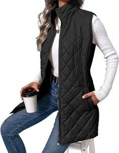 <b>Women's</b> Lightweight Insulated Puffer Vest OEM Manufacturer Custom Logo <b>Women's</b> <b>Sleeveless</b> Quilted <b>Jacket</b> Wholesale - Product Image 3
