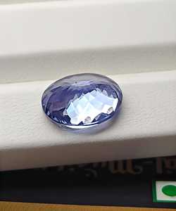 Pierre précieuse naturelle tanzanite, pierre bleue violette rare authentique pour la fabrication de bijoux fins - Product Image 4