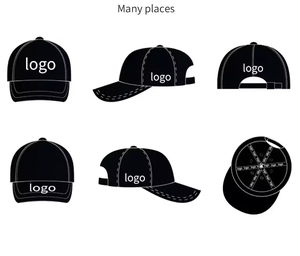 Casquettes de sport souples personnalisées avec logo brodé, vente en gros, casquettes de golf et de baseball en coton uni non structurées de haute qualité pour homme - Product Image 4