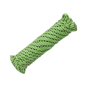 Corde de trelage pour chevaux de qualité supérieure avec construction en coton tressé et mousqueton robuste pour le travail en écurie, l'équitation et la manipulation des chevaux - Product Image 4
