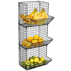 High On Demand Kitchen Vegetable and Storage Shelves & Units Spice Rack Glass Bathroom Storage Iron Metal Wheel - Product Image 5