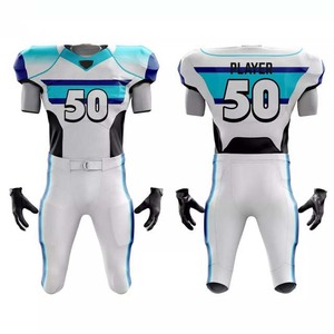 Uniformes Deportivos Americanos OEM, Conjunto de Uniforme de Fútbol Americano, Jersey de Manga Corta Transpirable Estampado y Conjunto de Pantalones - Product Image 6
