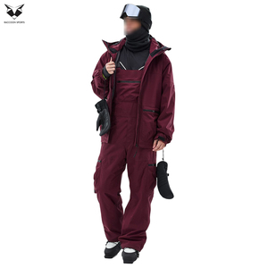 Adult Wear Good Supplier New Arrival Trendy Comfortable Unique Design Windproof OEM ODM Bib <b>Waterproof</b> Outdoor Ski <b>Overalls</b> - Product Image 3