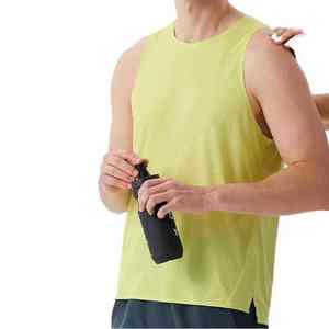 Débardeur uni pour homme pour l'entraînement et le fitness, impression de logo personnalisée, coton, style décontracté - Prix de gros usine - Product Image 6