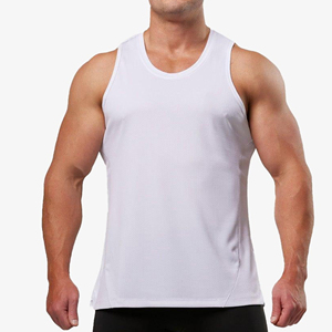 Débardeur noir sans manches pour homme – Gilet décontracté léger pour l'été et l'entraînement - Product Image 1