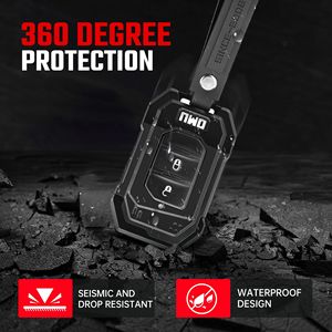 Étui à clés en aluminium compatible avec Jeep Wrangler JL & Gladiator JT, accessoires pour clés de voiture - Product Image 4