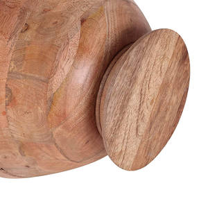 ชามแบบแท่นไม้มะม่วงแกะสลักด้วยมือปลอดภัยเป็นมิตรกับสิ่งแวดล้อมสำหรับโต๊ะรับประทานอาหารของตกแต่งห้องครัว - Product Image 4