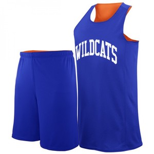 Ensemble de maillot de basket-ball des Raiders, débardeur sans manches rouge avec short, unisexe adulte, séchage rapide, 100% polyester, imprimé à l'écran - Product Image 3