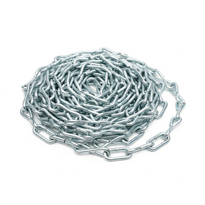 Chaîne à maillons en acier galvanisé SULOHAK CAST, qualité industrielle, robuste, pour applications de cerclage et de levage - Product Image 1