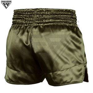 Vêtements de boxe et d'arts martiaux personnalisés avec logo imprimé, 100% polyester, qualité supérieure, vêtements de combat pour hommes, shorts de kick-boxing, shorts de Muay Thai - Product Image 2