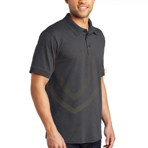 เสื้อโปโลชาย ปักโลโก้ได้ ผ้าถัก แห้งเร็ว แขนสั้น ผ้าฝ้าย - Product Image 4