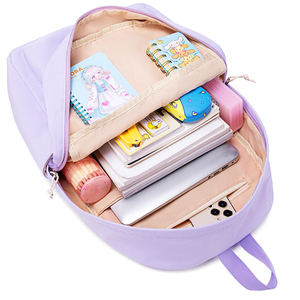 Custom Logo Large Capacity Lightweight Girls <b>Kids</b> Cute Students Primary Book Bag Custom School bag - Product Image 2