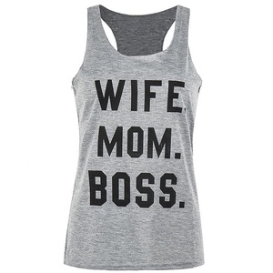 Camiseta sin Mangas Ajustable para Mujer, 80% Algodón, 20% Poliéster, Venta al por Mayor, Temporada de Verano, Diseño Personalizado, Camiseta sin Mangas para Mujer 2026 - Product Image 1
