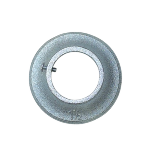Plaque murale en fonte galvanisée robuste pour tuyau de 1-1/2 po, pour la protection incendie des aéroports, marque QF, modèle GWP112 - Product Image 3