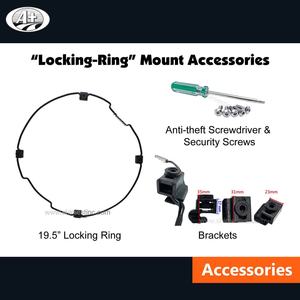 Housse de protection de roue pour camions américains, 1 paire, 19.5 joints en acier inoxydable - Product Image 3