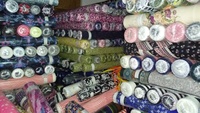 Tela estampada de gasa