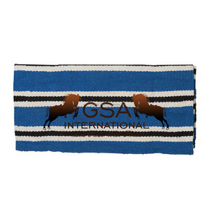 Couverture de selle en coton acrylique, couverture de selle 32 x 64, couverture de selle western personnalisée pour l'équitation, prix d'usine - Product Image 5