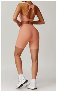 Nouvel ensemble de sport pour femme : soutien-gorge de yoga à séchage rapide et pantalon taille haute, idéal pour la course et la gym - Product Image 3