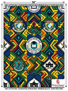 Fabricant de Tissus Imprimés Africains Personnalisés Fournisseur de Textiles pour Uniformes Scolaires, Anniversaires, Conventions et Célébrations OEM ODM - Product Image 6