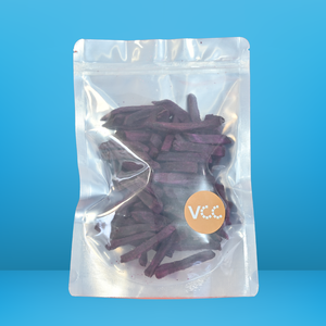 มันเทศม่วงทอดสุญญากาศคุณภาพพรีเมียม 100% VF |   ขนมขบเคี้ยวกรอบ ไม่มีน้ำตาลเพิ่ม สุขภาพดี ขายส่ง รับผลิตแบบ OEM แบรนด์ส่วนตัว - Product Image 2