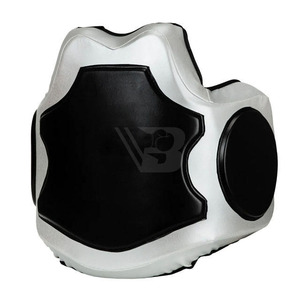 Protector de Pecho de Boxeo Profesional de Alta Calidad, Cuero/PU Transpirable, Ecológico, Tamaño y Color Personalizables, Logotipo Personalizado para MMA - Product Image 4
