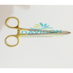 Stainless Steel Hegar-Baumgartner Needle Holder Straight Serrated 5.1/2 in - Product Image 3