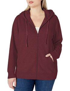 Nouvelle Arrivée : Sweat à Capuche Zippé Ample à Manches Longues pour Femme, Style Hip-Hop, en Polaire Couleur Unie, Collection Automne Hiver - Product Image 5