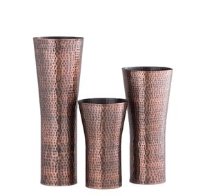 Modern Flower <b>Vase</b> Set of 3 Pcs for Home Hotel & Restaurant <b>Vase</b> Decorative Customized logo & Size Metal Home Decor Flower <b>Vases</b> - Product Image 1