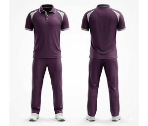 Customized <b>Cricket</b> Sportswear Uniform with Modern Design| Men Women Youth <b>Cricket</b> Wears Polo Shirt and Trouser Full Team - Product Image 5
