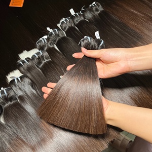 Alta calidad suave sedoso 6 8 pulgadas trama hueso recto Natural vietnamita extensiones de cabello precio al por mayor de fábrica - Product Image 4