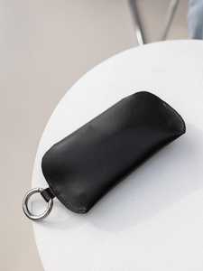 Estuche Rústico para Gafas de Sol de Cuero de Grano Completo, Funda Protectora Resistente para Viajes, Logotipo Personalizado Disponible LGC-0009 - Product Image 6