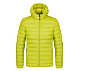 Fashion Design Spring Customized Men's Hooded Puffer <b>Jacket</b> with Zipper Closure <b>Smart</b> Casual Latest Style - Product Image 2