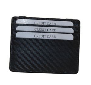 Leather <b>Card</b> <b>Holder</b> <b>Wallet</b> <b>for</b> <b>Men</b> Genuine Leather Crazy Horse High-Quality Slim custom Vintage Style Custom Logo Wholesale 2026 - Product Image 2
