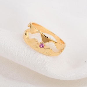 Anillos de Plata de Ley S925 de Alta Calidad con Zafiro Rosa Natural y Diamantes, Chapados en Oro, Joyería Fina, Regalos Especiales para Novias - Product Image 5