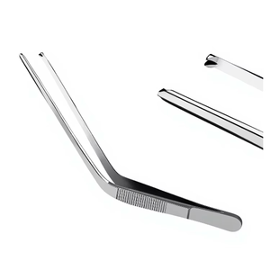 Pinzas para Oídos Manuales Angulares de 5 Pulgadas con 1 x 2 Dientes, Acero Inoxidable de Grado Alemán, Instrumento Quirúrgico de Precisión para Otorrinolaringología y Otología - Product Image 4